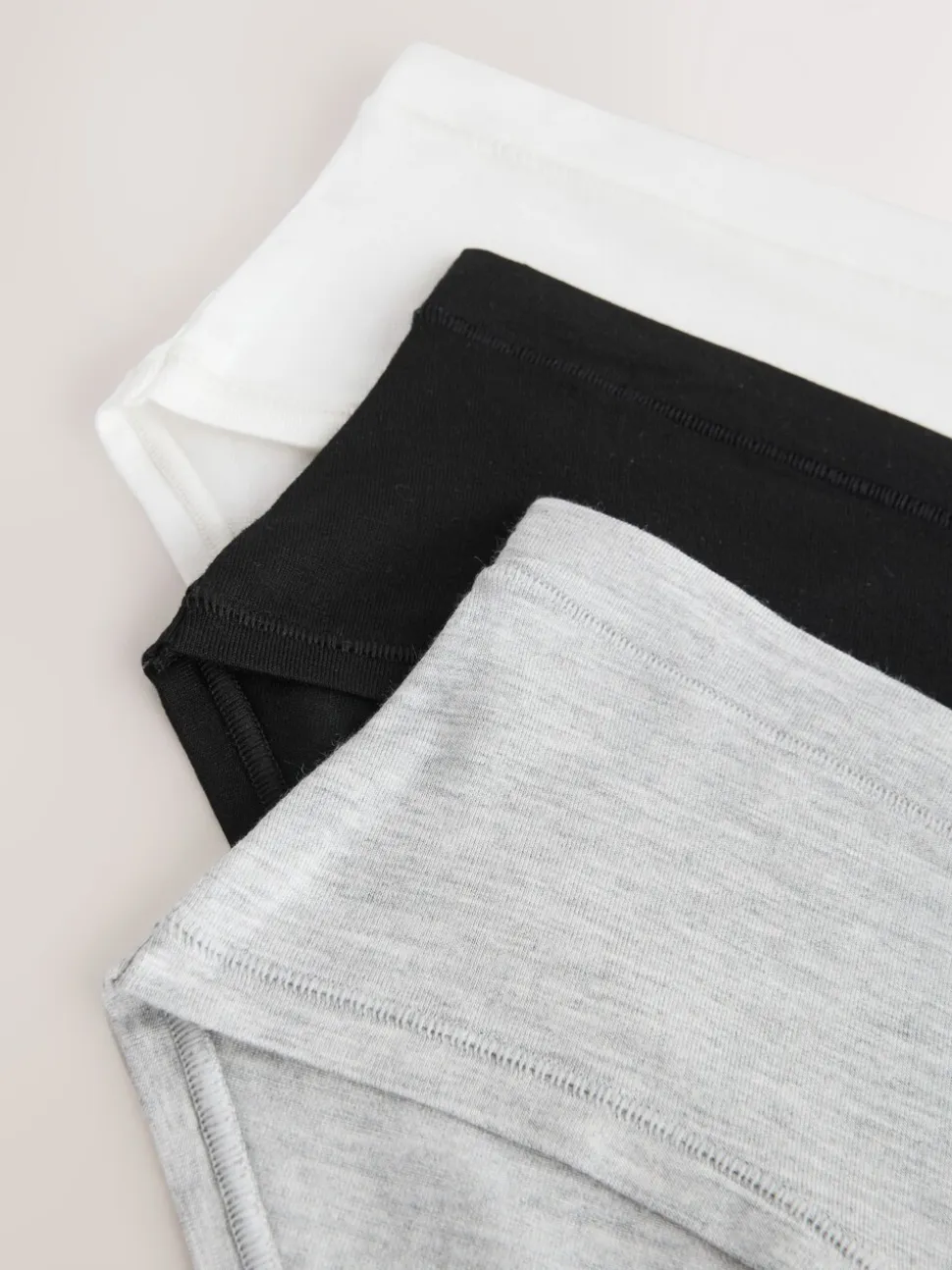 Zwart/crèmekleurig - Ultimate Comfort Cotton Knickers 3 Pack