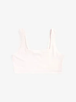 Zwart/crème/praline huidskleur - Gewatteerde cropped tops met ultiem comfort
