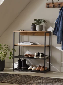 Zwarte Bronx Console schoenendoos