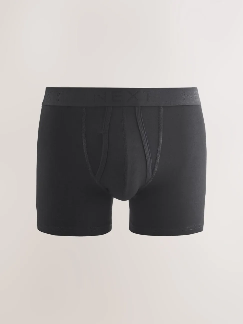 Zwarte en blauwe/bruine taillebanden - Standaard - 10 Boxershorts zonder plooi
