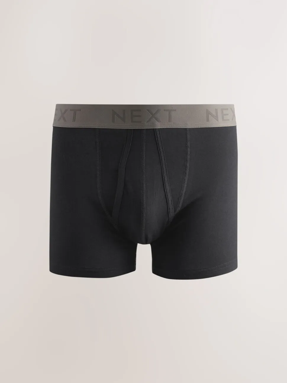 Zwarte neutrale tailleband - Standaard - 10 Boxershorts zonder plooi