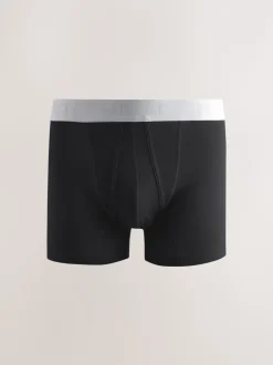 Zwarte neutrale tailleband - Standaard - 10 Boxershorts zonder plooi