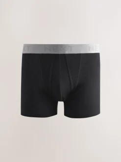 Zwarte neutrale tailleband - Standaard - 10 Boxershorts zonder plooi