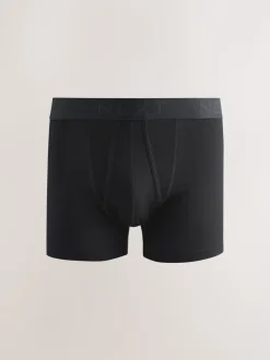 Zwarte neutrale tailleband - Standaard - 10 Boxershorts zonder plooi