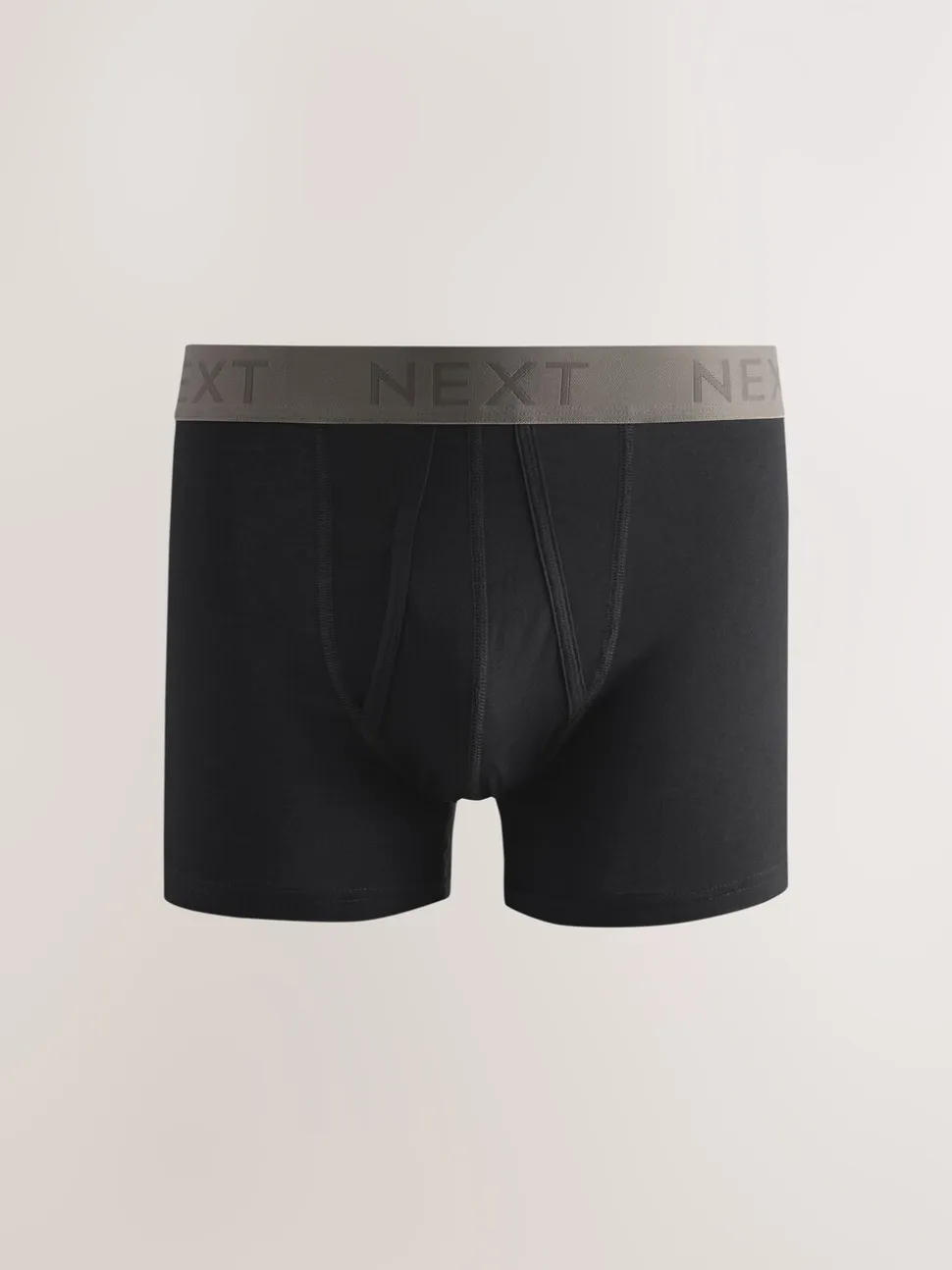 Zwarte neutrale tailleband - Standaard - 10 Boxershorts zonder plooi