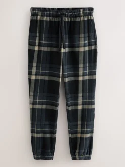 Zwarte ruit - Textured Cosy Motionflex Cuffed Pyjamas Set