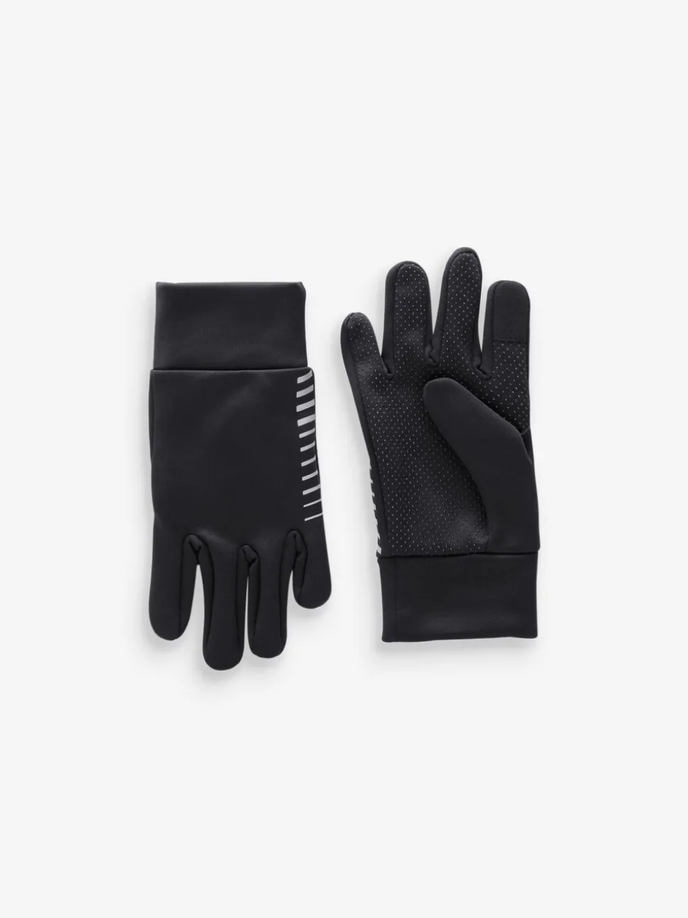 Zwarte streep - Sportieve handschoenen (3-16jr)