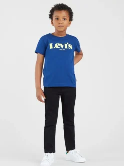 Zwarte stretchstof - Levi's® Kids 510™ skinny-fit jeans