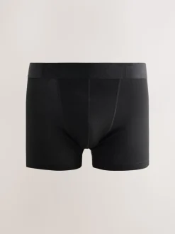 Zwarte tailleband - Verpakking van 5 trunks boxer