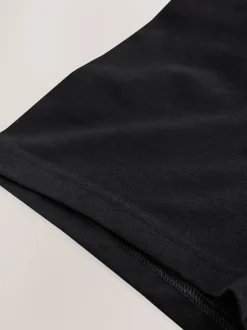Zwarte tailleband - Verpakking van 5 trunks boxer