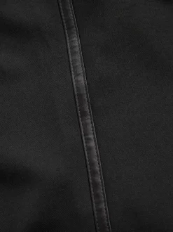 Zwarte tape met details - Slim Fit - Pantalon in smokingstijl