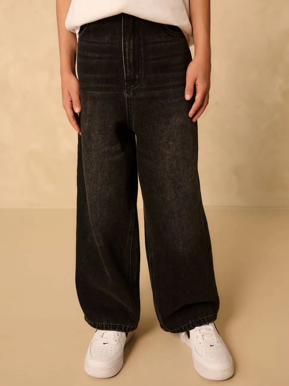Zwarte wassing - Authentieke jeans (3-16jr)