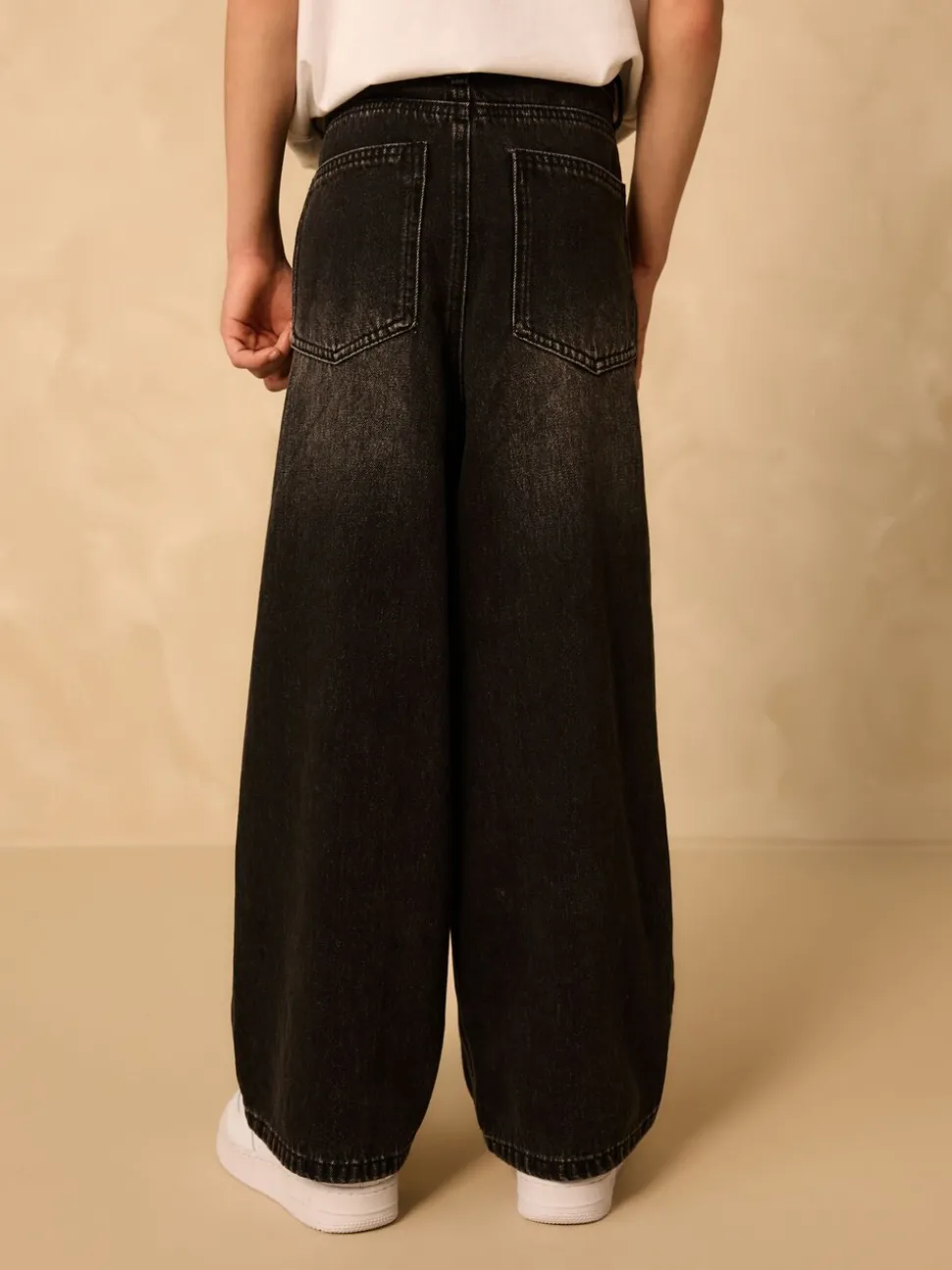 Zwarte wassing - Authentieke jeans (3-16jr)