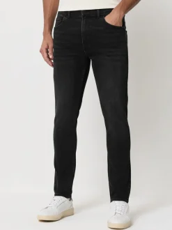 Zwarte wassing - Enkele - Skinny fit klassieke stretchy jeans