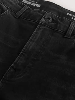 Zwarte wassing - Enkele - Skinny fit klassieke stretchy jeans