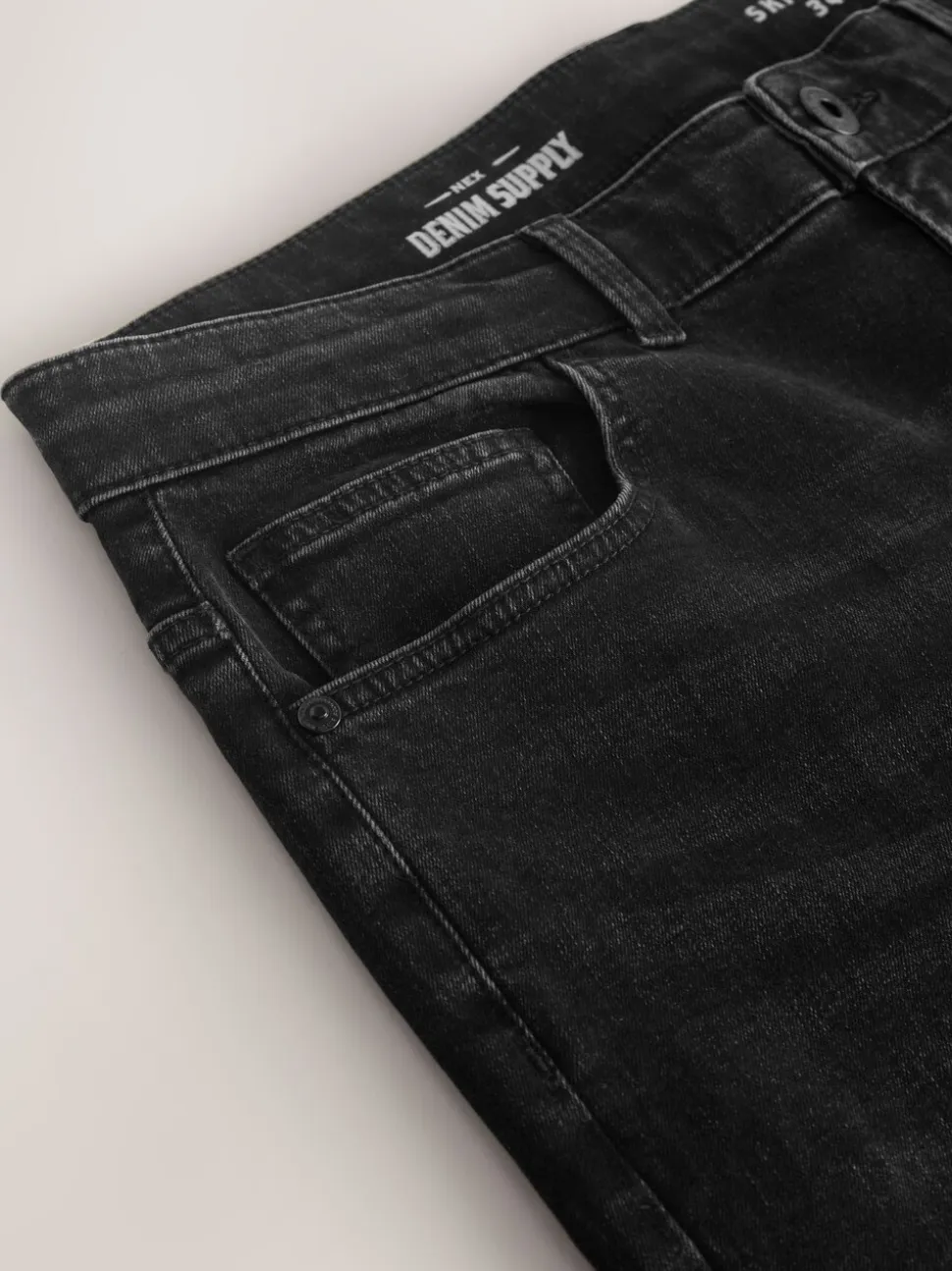 Zwarte wassing - Enkele - Skinny fit klassieke stretchy jeans