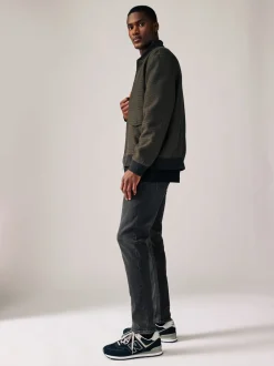 Zwarte wassing - Strakke Pasvorm - Comfortabele stretchjeans