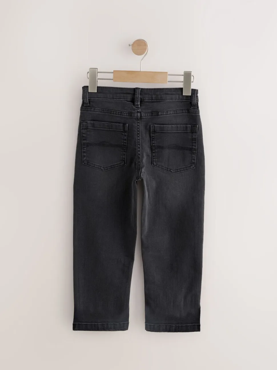 Zwarte wassing - Stretchjeans (3-17jr)