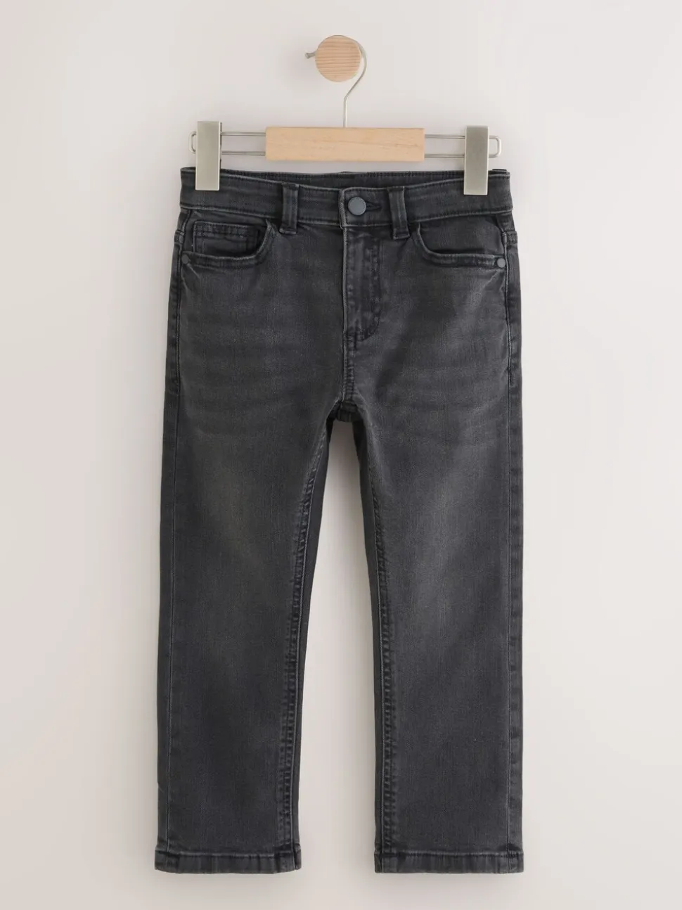 Zwarte wassing - Stretchjeans (3-17jr)
