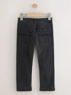 Zwarte wassing - Stretchjeans (3-17jr)