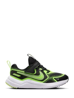 Zwart/geel - Nike Cosmic hardloopschoenen voor junioren
