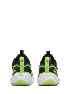 Zwart/geel - Nike Cosmic hardloopschoenen voor junioren