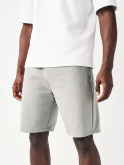 Zwart/grijs - 2 jersey shorts met ritszakje