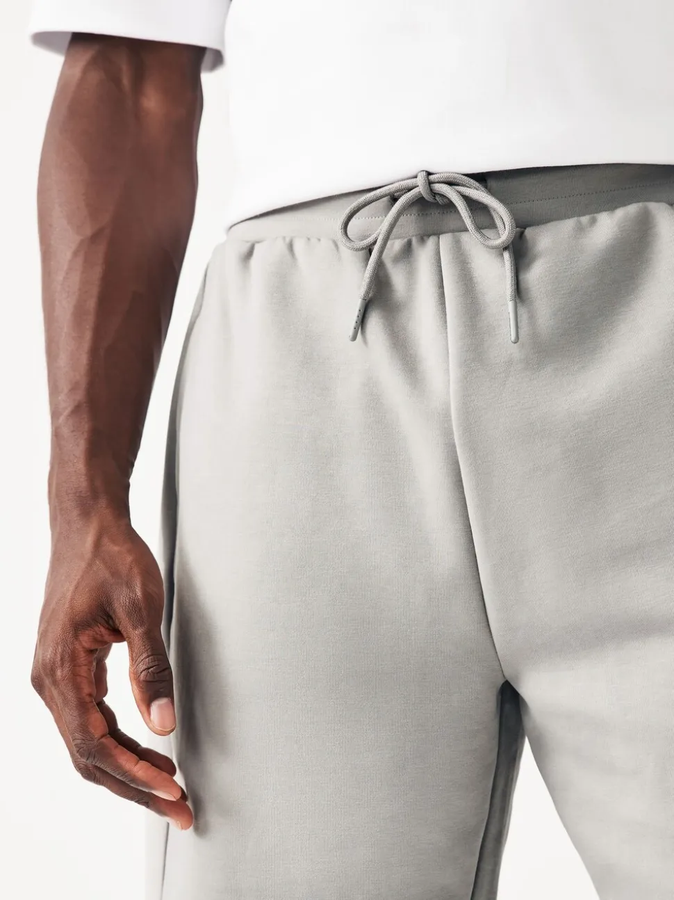 Zwart/grijs - 2 jersey shorts met ritszakje