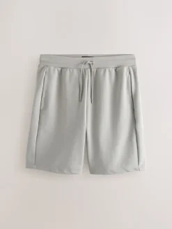 Zwart/grijs - 2 jersey shorts met ritszakje