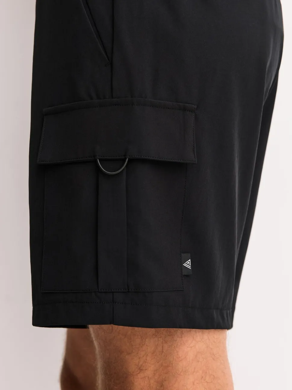 Zwart/grijs - Active Cargo Gym Training Shorts 2 Pack
