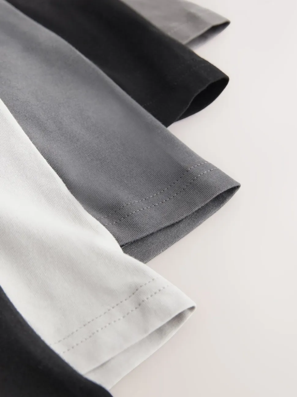 Zwart/grijs - Boxershorts van katoenrijk materiaal met A-voorkant