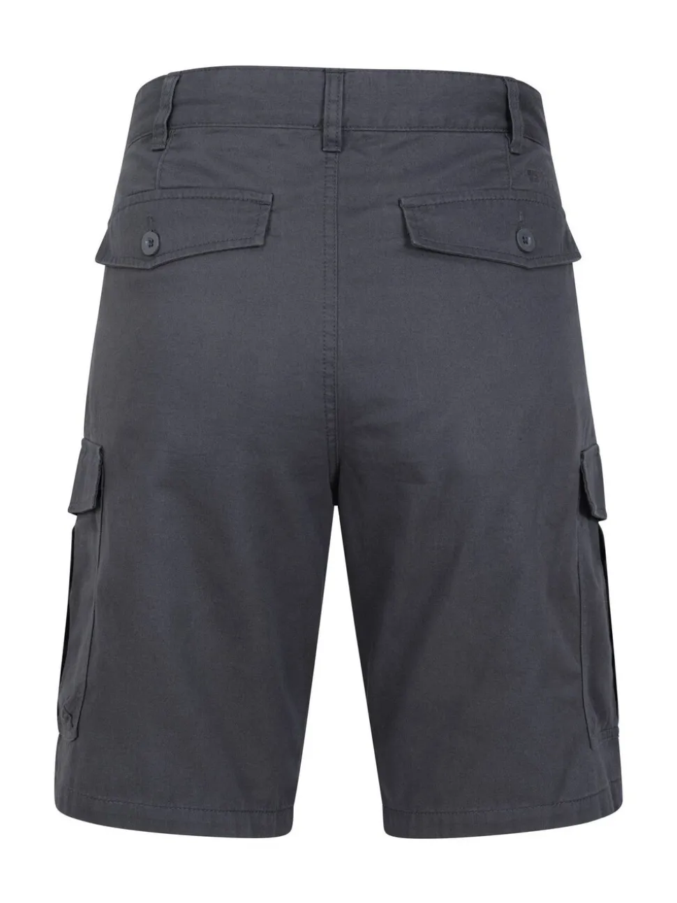 Zwart/grijs - Mountain Warehouse Mens Lakeside 100% Cotton Cargo Shorts