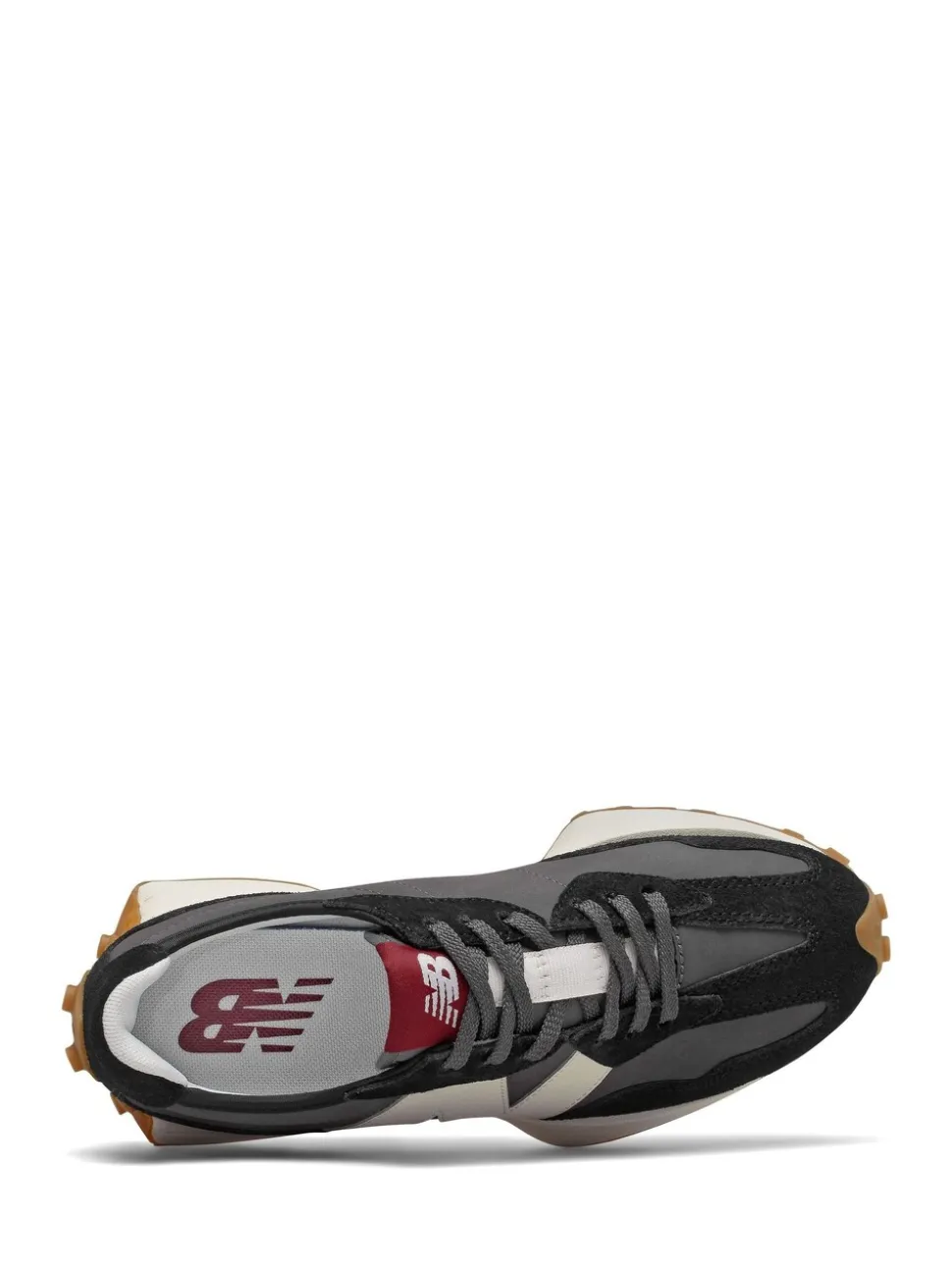 Zwart/grijs - New Balance 327 - Sneakers