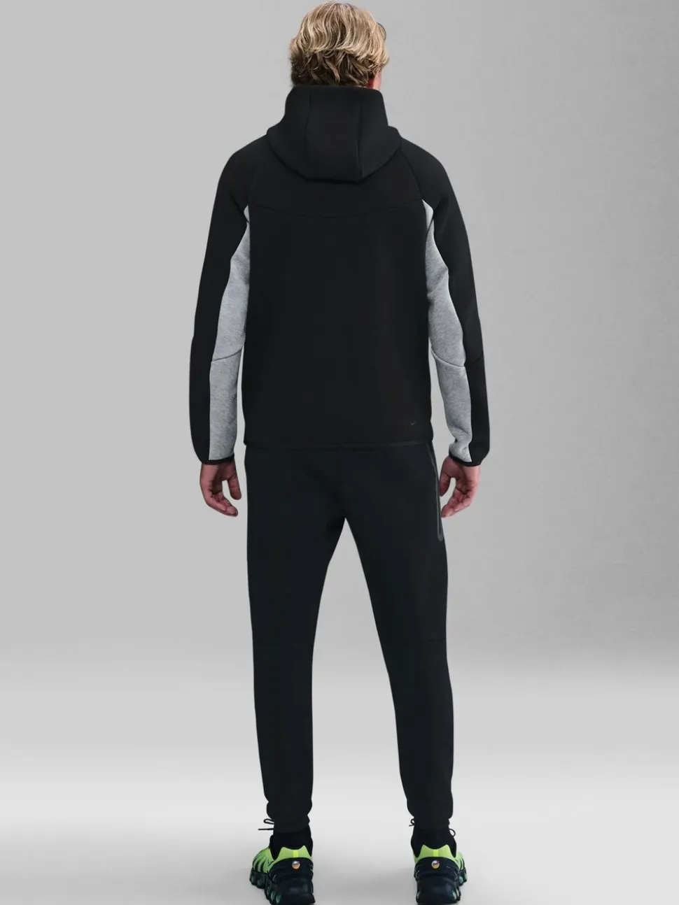 Zwart/grijs - Nike Tech Fleece joggingbroek