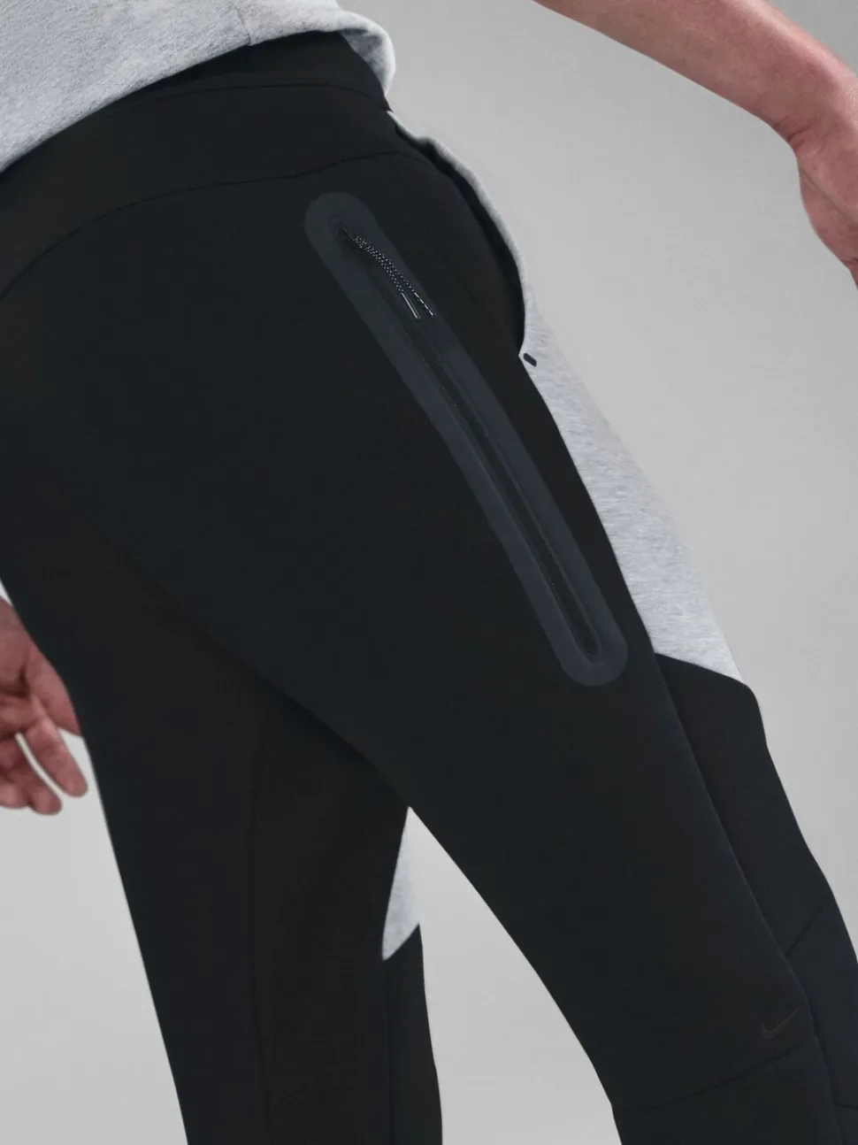 Zwart/grijs - Nike Tech Fleece joggingbroek