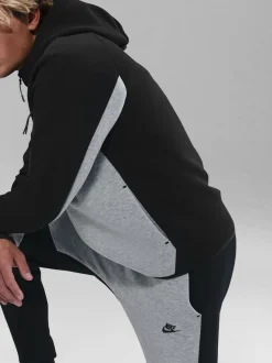 Zwart/grijs - Nike Tech Fleece joggingbroek