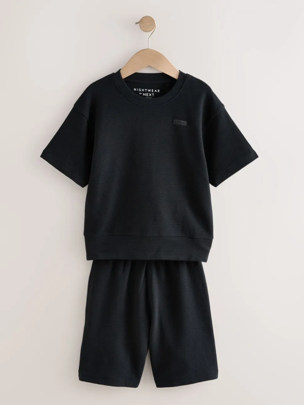 Zwart/grijs - Set van 3 pyjama's met short (3-16 jr)