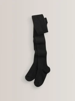 Zwart/grijs - Verpakking van 3 kabelmaillots met hoog katoengehalte
