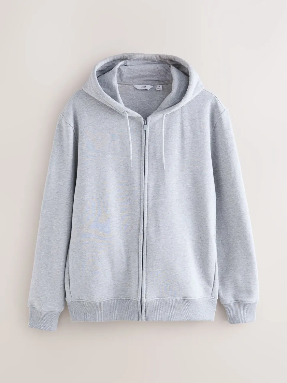 Zwart/grijs gemêleerd - Cotton Rich Heavyweight Jersey Full Zip Hoodies 2 Pack