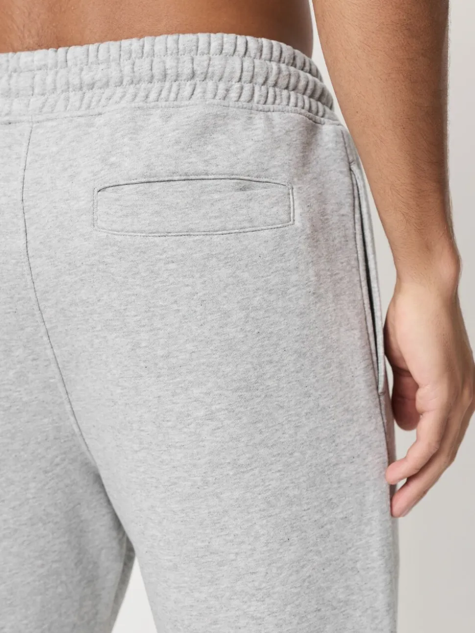 Zwart/grijs gemêleerd - Slim Fit Brushback Heavyweight 2 Pack Joggers
