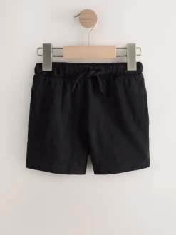 Zwart/grijs/marineblauw - Lightweight Shorts 3 Pack (3mths-7yrs)