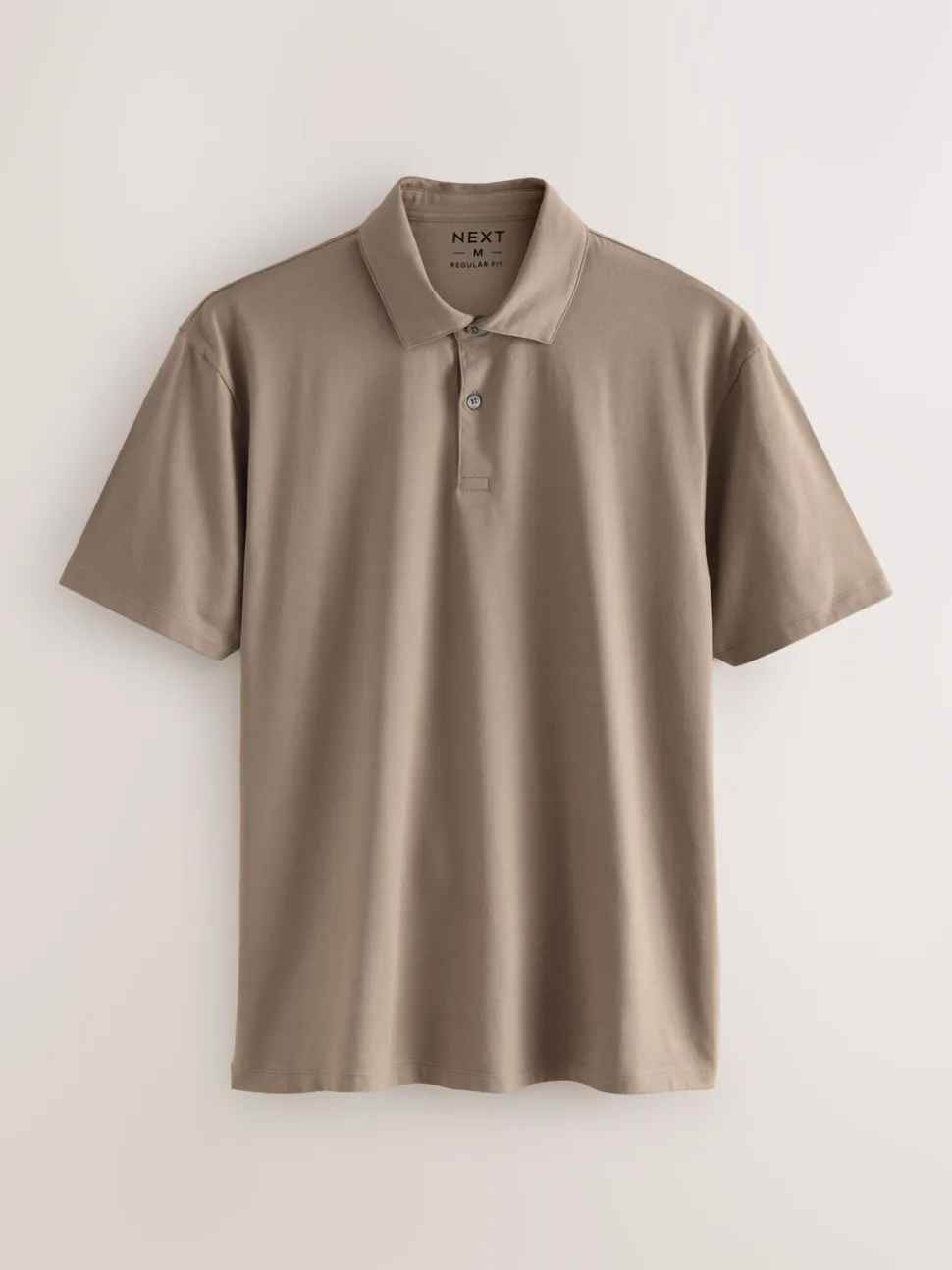 Zwart/grijs/naturel blok - Set van 3 jersey poloshirts met korte mouwen
