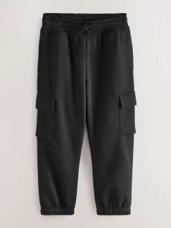 Zwart/groen - Cargobroeken verpakking van 2 (3 - 16 jr)