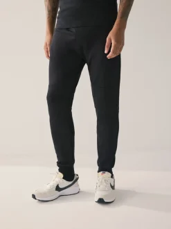 Zwart/Leisteen grijs - Interlock Soft Touch 2 Pack Cuffed Joggers