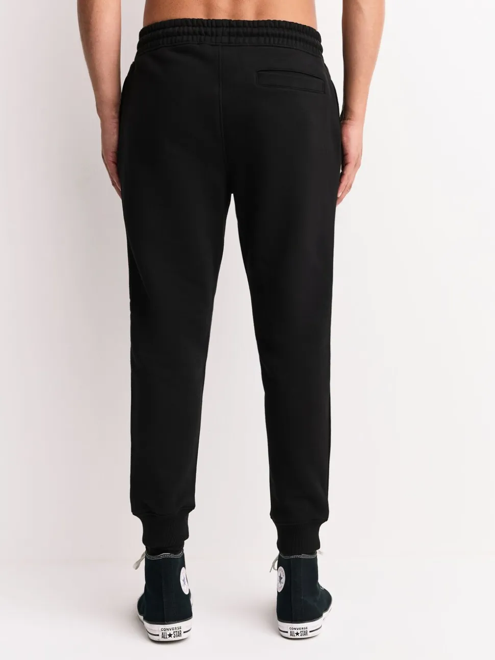Zwart/Leisteen grijs - Straight Fit Brushback Heavyweight 2 Pack Joggers
