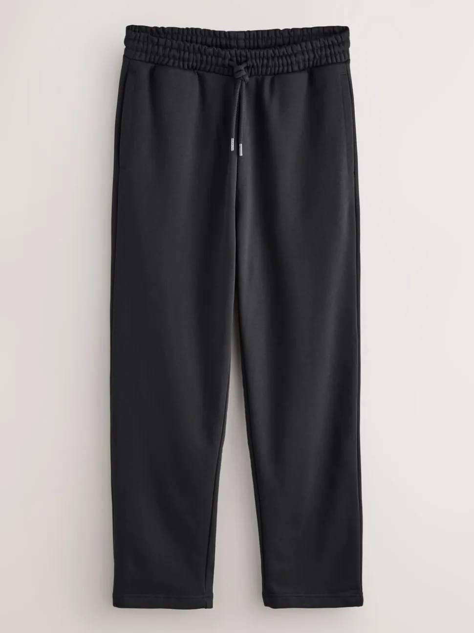 Zwart/Leisteen grijs - Straight Fit Brushback Heavyweight 2 Pack Joggers