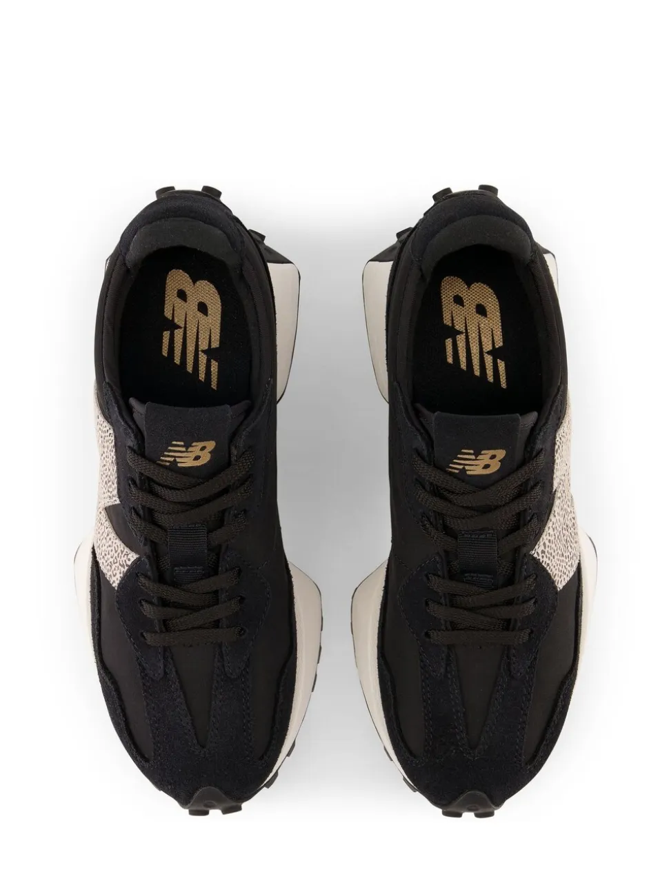 zwart/luipaardprint - New Balance 327 - Sneakers