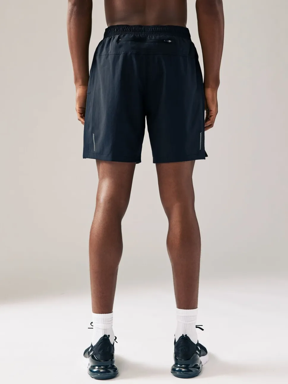 Zwart/marineblauw - 7 inch - Active Gym Sports Shorts 2 Pack