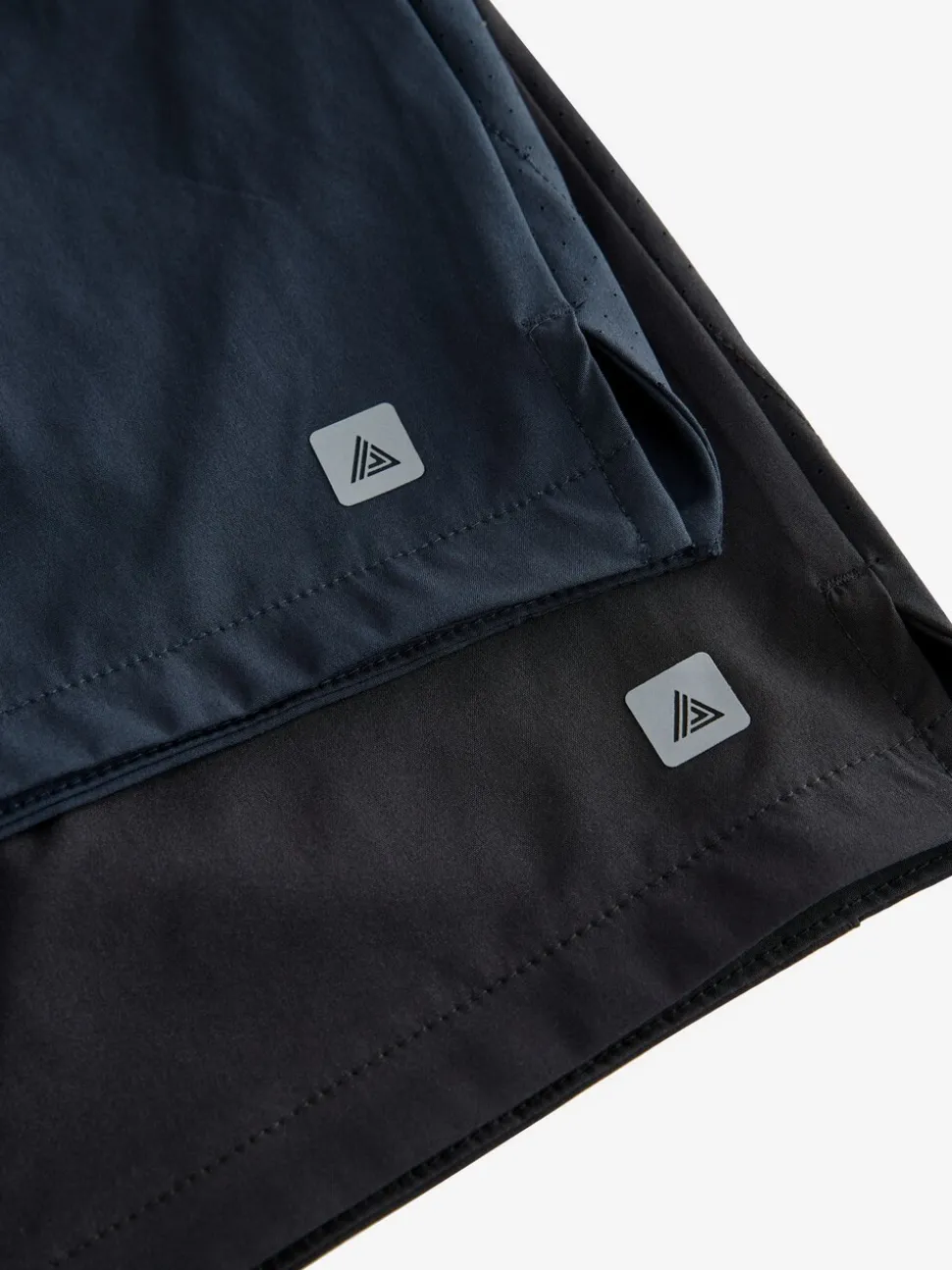 Zwart/marineblauw - 7 inch - Active Gym Sports Shorts 2 Pack