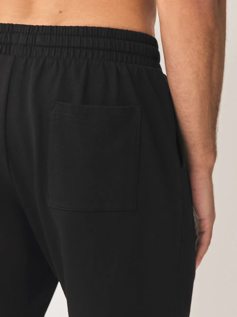 Zwart/marineblauw - Loopback Soft Touch 2 Pack Jogger Shorts